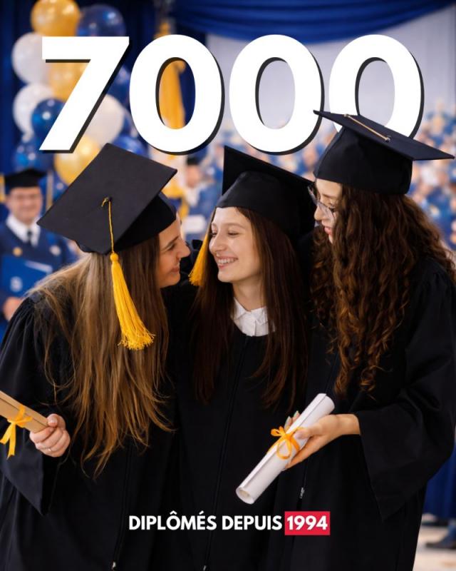 L'ISPN compte officiellement 7000 diplômés depuis sa création en 1994 ! 🎓