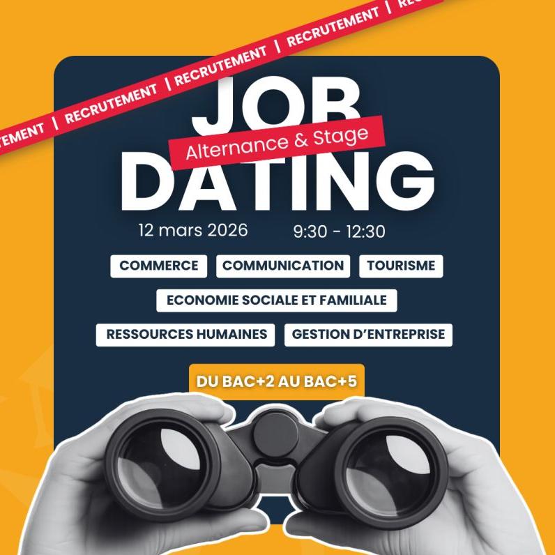 Job dating à Caen le 12 mars 🤵‍♂️