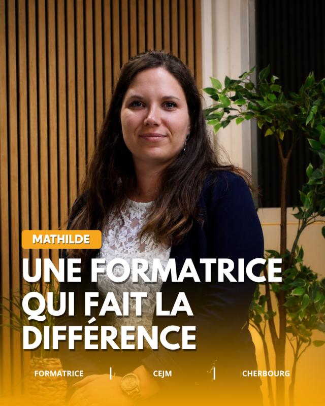 Mathilde, ancienne étudiante devenue formatrice à l'ISPN 🎓 Mathilde, ancienne étudiante devenue formatrice à l'ISPN 🎓