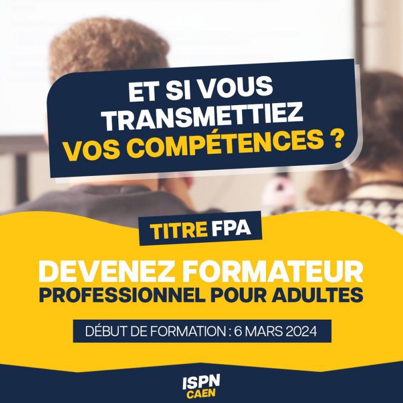 Devenez formateur professionnel pour adultes !