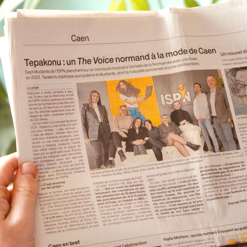 TEPAKONU Interview pour Ouest France