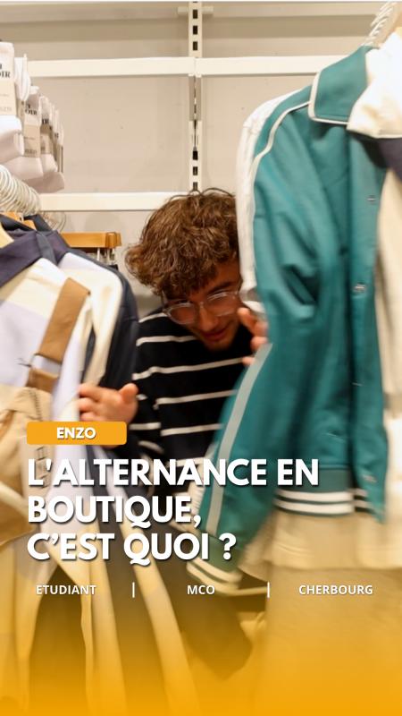 Une alternance en MCO, c'est quoi concrètement ? (Enzo - Alternant à BZB)
