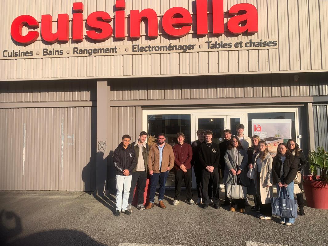 Visite de l'entreprise Cuisinella à Cherbourg Visite de l'entreprise Cuisinella à Cherbourg