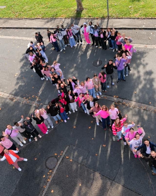 La semaine dernière l’ISPN de Caen s’est habillé en rose 🎀 La semaine dernière l’ISPN de Caen s’est habillé en rose 🎀