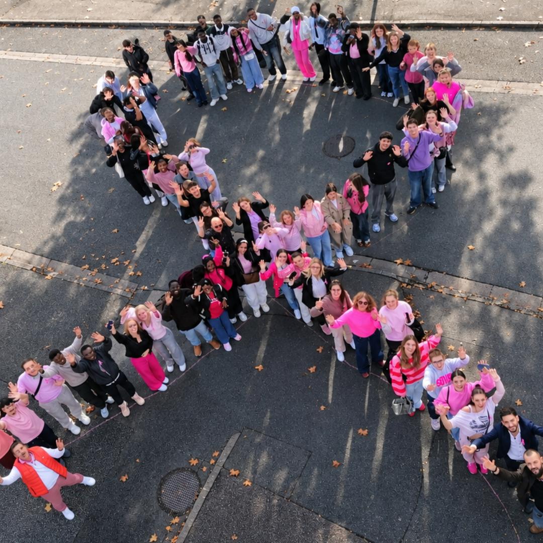 La semaine dernière l’ISPN de Caen s’est habillé en rose 🎀 La semaine dernière l’ISPN de Caen s’est habillé en rose 🎀