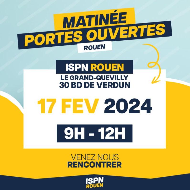 Matinée Portes Ouvertes : 17 février 2024