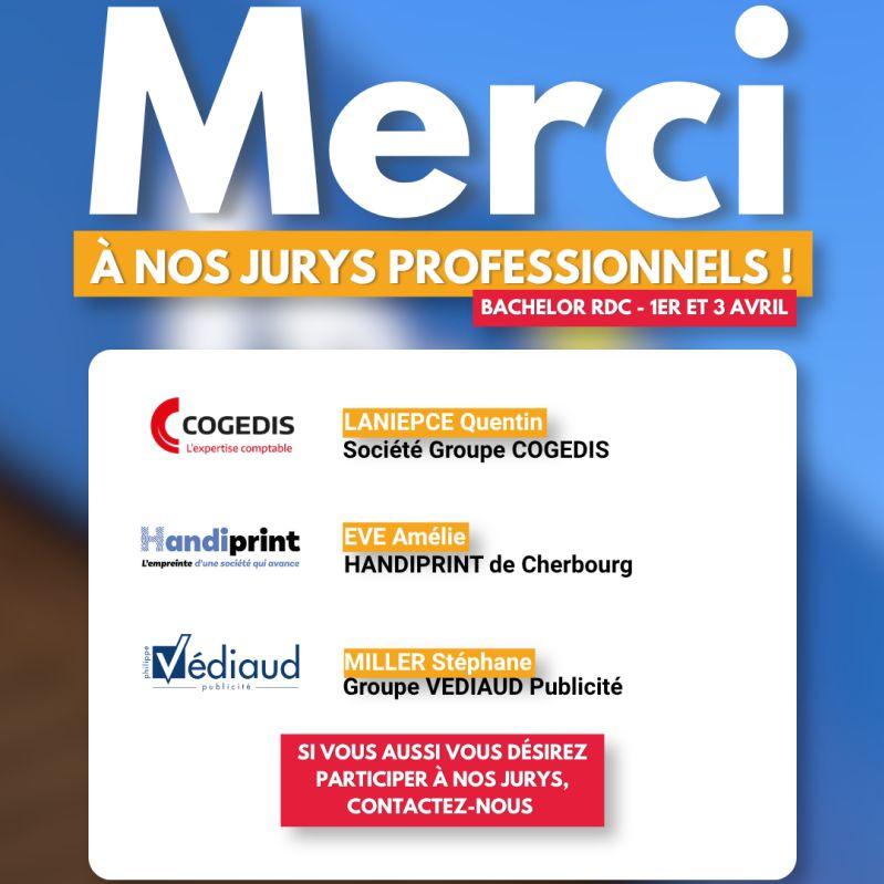 Merci à nos jurys professionnels ! 🤝 Merci à nos jurys professionnels ! 🤝