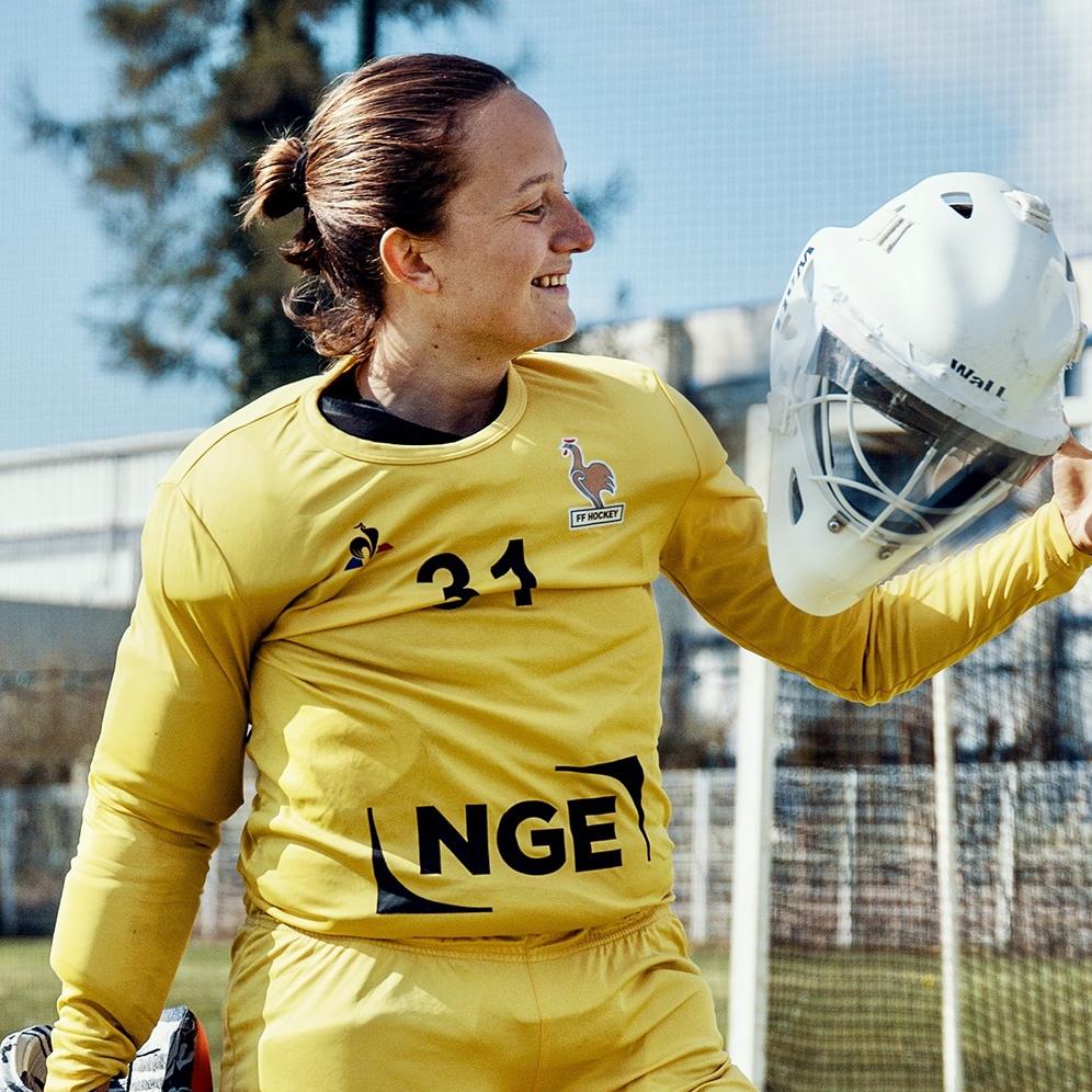 🇫🇷 Mathilde Pétriaux, gardienne de l'équipe de France de hockey sur gazon au Havre ! 🇫🇷 🇫🇷 Mathilde Pétriaux, gardienne de l'équipe de France de hockey sur gazon au Havre ! 🇫🇷