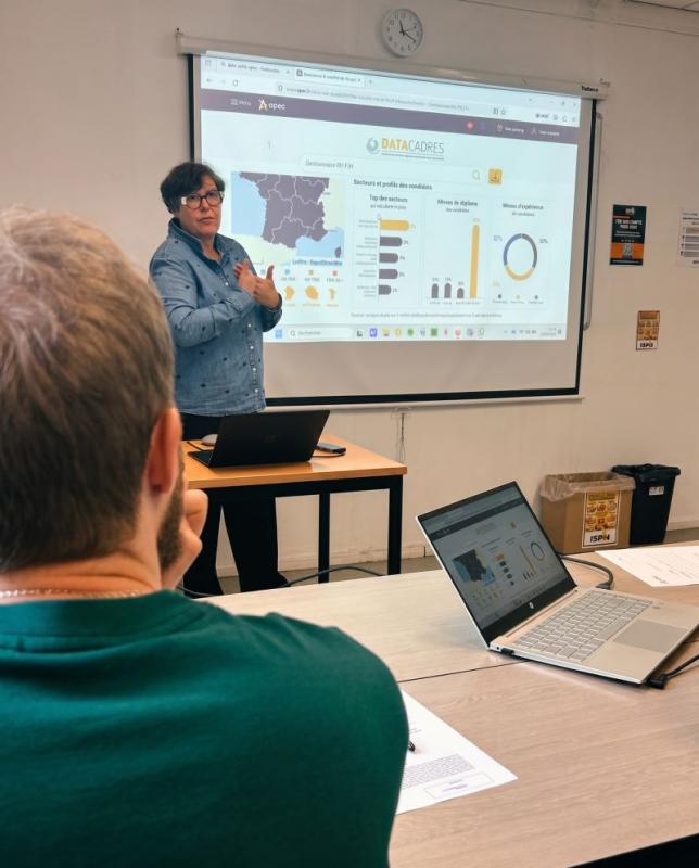 Intervention professionnelle à l'ISPN Cherbourg ! 📚 