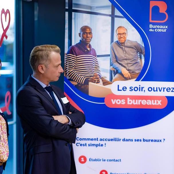 Les Bureaux du coeur au campus de Caen 