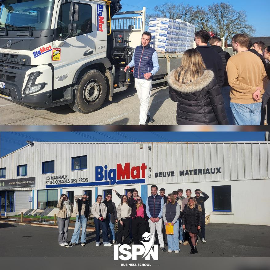 IMMERSION ENTREPRISE : les NDRC 2 de Cherbourg en visite chez BIG MAT Beuve Matériaux 🚀 IMMERSION ENTREPRISE : les NDRC 2 de Cherbourg en visite chez BIG MAT Beuve Matériaux 🚀