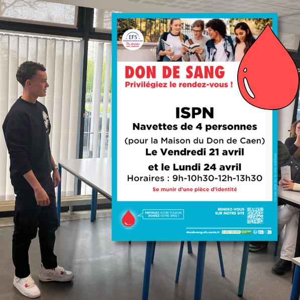 ⌜Don du sang 🩸 • Journée informations⌝