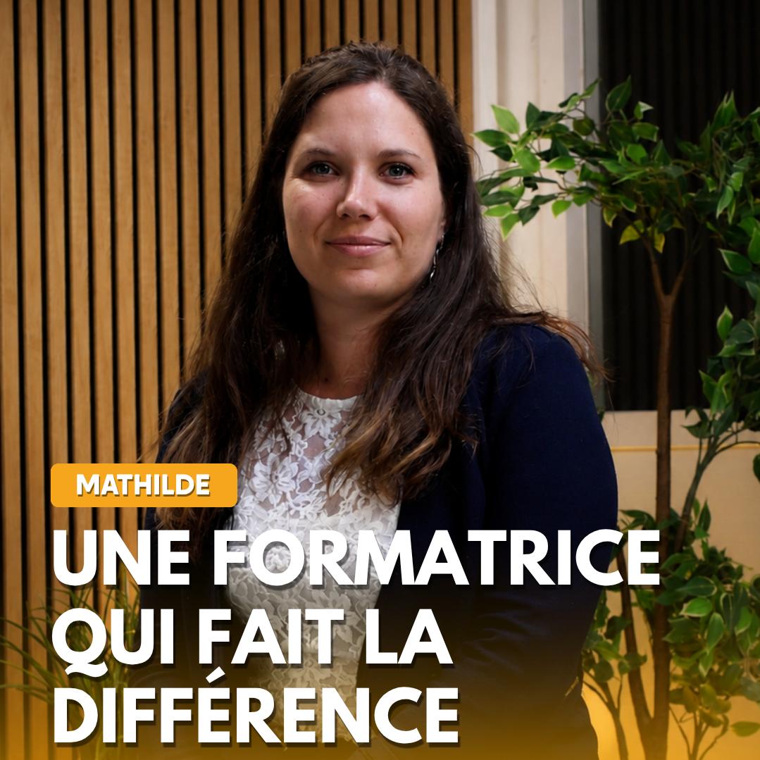 Mathilde, ancienne étudiante devenue formatrice à l'ISPN 🎓 Mathilde, ancienne étudiante devenue formatrice à l'ISPN 🎓