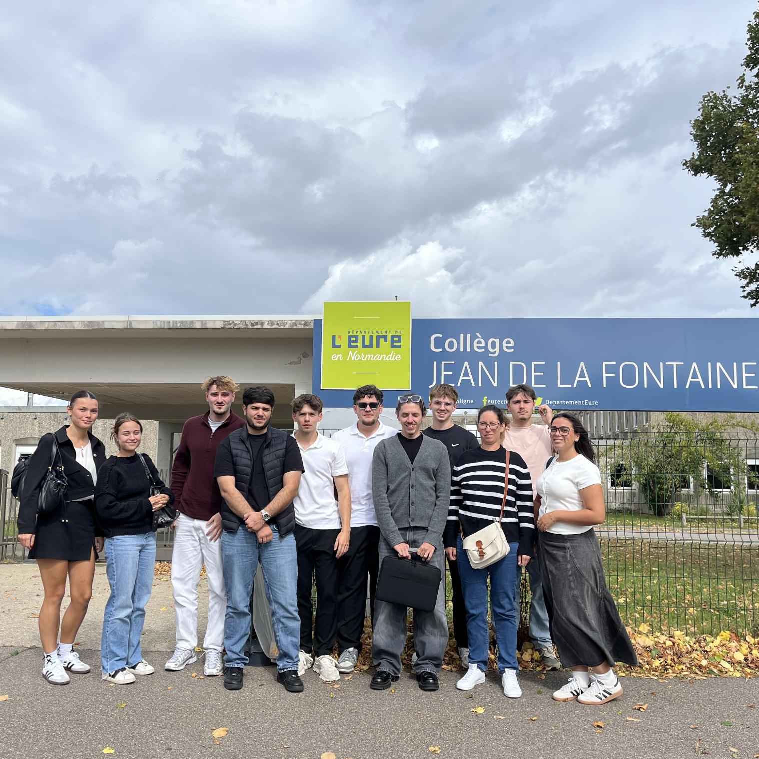 Petit retour sur notre intervention au collège Jean de la Fontaine à Bourgtheroulde ! Petit retour sur notre intervention au collège Jean de la Fontaine à Bourgtheroulde !