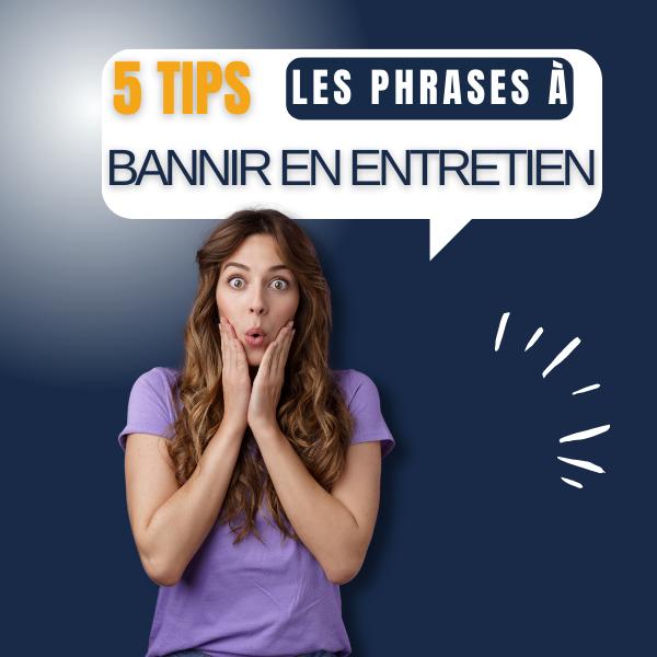 #TIPS ISPN 💡: Les phrases à bannir en entretien ! #TIPS ISPN 💡: Les phrases à bannir en entretien !